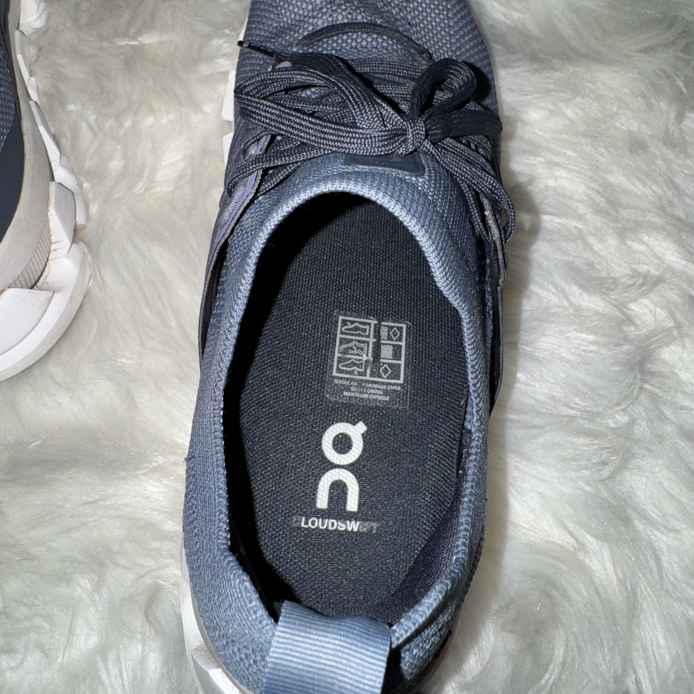 On Running Shoe Cloudswift 3 in blue and white - Picture 13 of 14